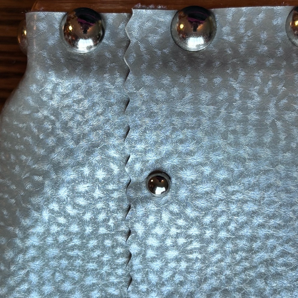 Hardware by Renee Elegant Silver Small Runway Bag Marine Grade Vinyl Grommets - Picture 3 of 13